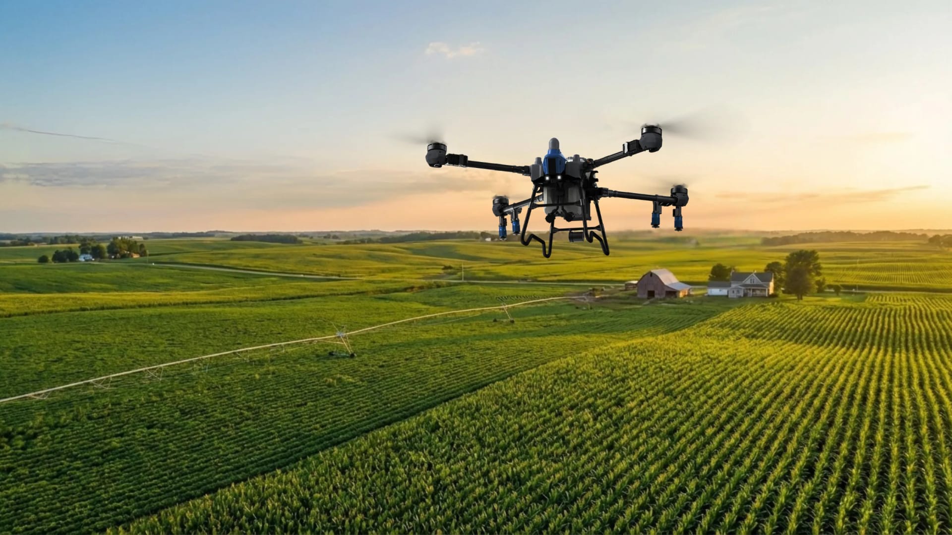 Drone agrícola EAVISION J150 de 70L — Terralink Bolivia